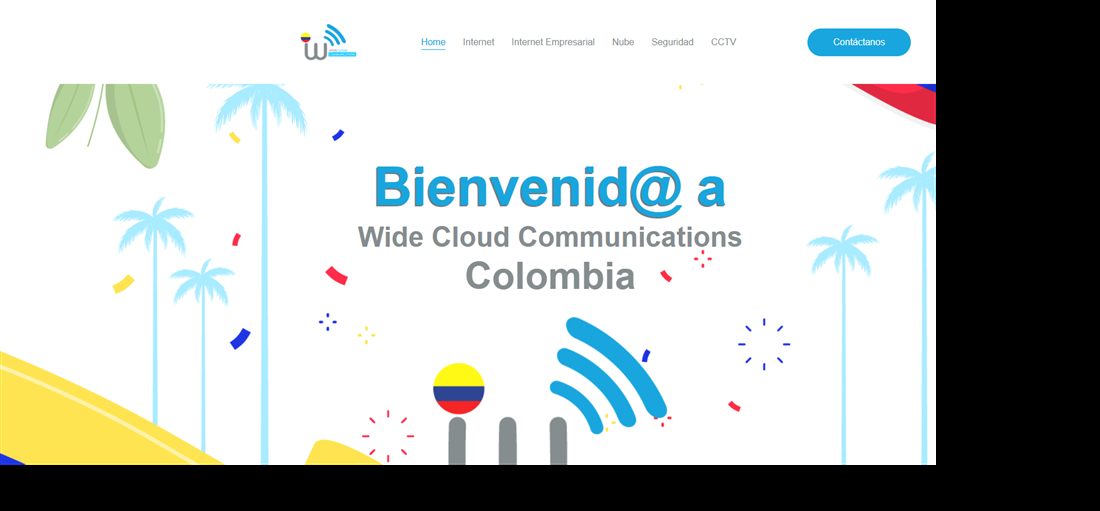 WideCloud Colombia — website home